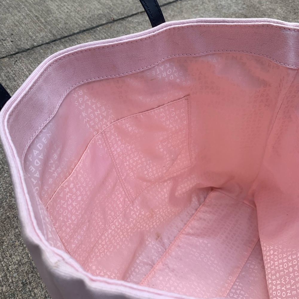 Glitter Kate Spade Canvas Tote